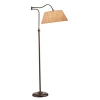 Adesso Rodeo Floor Lamp, Antique Bronze