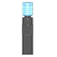 Avalon Top Loading Water Cooler Dispenser - 3 Temperature, Child Safety Lock, Innovative Design, UL Listed- Black Stainless Steel