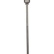 Better Home & Gardens Metal Transitional Floor Lamp, Silver Finish