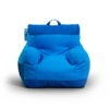 Big Joe Dorm Bean Bag Chair, Kids/Teens, Smartmax 3ft, Two Tone Blue