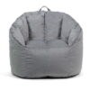 Big Joe Milano Bean Bag Chair, Plush 2.5ft, Gray