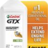 Castrol 6146 GTX 10W-40 Motor Oil, 1 Quart, 6 Pack