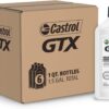 Castrol GTX 10W-30 Conventional Motor Oil, 1 Quart, Pack of 6