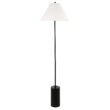  Evelyn&Zoe Contemporary Metal Floor Lamp with Empire Shade