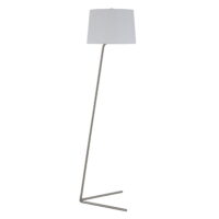 Evelyn&Zoe Mid-Century Modern Metal Tilted Floor Lamp