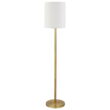 Evelyn&Zoe Traditional Floor Lamp with Round Base