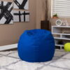 Flash Furniture Dillon Kids Bean Bag Chair, Royal Blue