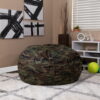 Flash Furniture Oversized Camouflage Refillable Bean Bag Chair for All Ages