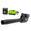 Greenworks 12 Amp 375 CFM Corded Electric Leaf Blower/Mulcher/Vacuum, 24022