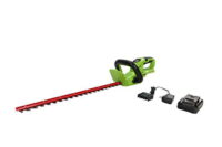 Greenworks 24V 22" Hedge Trimmer with 15Ah Battery and Charger, 2205402