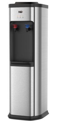H2O-98 Top Load Water Dispenser in Black, Providing 40-48° F Cold Water Temperature , h2o