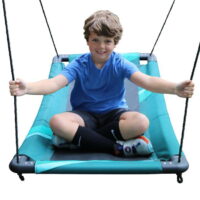 M&M Sales Enterprises Inc Rainbow Gliderz Stripe Mat Swing 60"