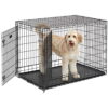 MidWest Homes For Pets Ultima Pro Extra-Strong Double Door Metal Dog Crate, 48