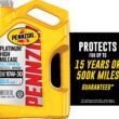 Pennzoil Platinum High Mileage Full Synthetic 10W-30 Motor Oil for Vehicles Over 75K Miles (5-Quart, Case of 3)