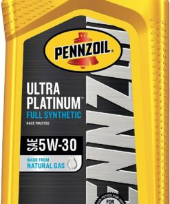 Pennzoil Ultra Platinum Full Synthetic 5W-30 Motor Oil (1 Quart, Case of 6)