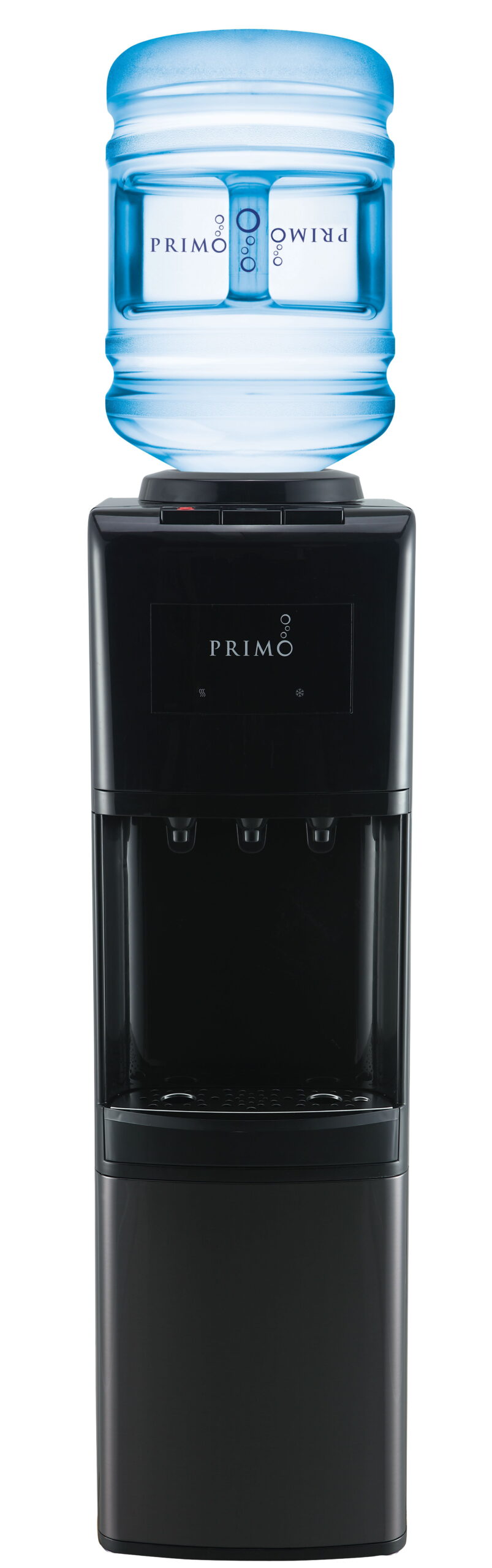 Primo Water Deluxe Dispenser Top Loading, Hot/Cold/Room Temp, Black Primo Water Deluxe Dispenser Top Loading, Hot/Cold/Room Temp, Black