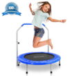 SereneLife SLSPT365 - Jumping Fun Sports Trampoline, Kids Size