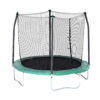 Skywalker Outdoor Kids 8' Round Trampoline with Safety Net Enclosure, Green