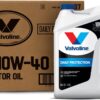 Valvoline Daily Protection 10W-40 Conventional Motor Oil 5 QT, Case of 3