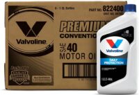 Valvoline Daily Protection SAE 40 Conventional Motor Oil 1 QT, Case of 6