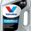 Valvoline European Vehicle Full Synthetic SAE 5W-40 Motor Oil 5 QT, Case of 3
