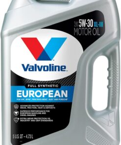 Valvoline European Vehicle Full Synthetic XL-III SAE 5W-30 Motor Oil 5 QT