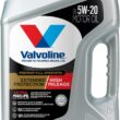 Valvoline Extended Protection High Mileage with Ultra MaxLife Technology 5W-20 Full Synthetic Motor Oil 5 QT