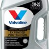 Valvoline Extended Protection SAE Full Synthetic Motor Oil SAE 5W-20 5 QT, Case of 3