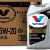Valvoline Extended Protection SAE Full Synthetic Motor Oil SAE 5W-20 5 QT, Case of 3