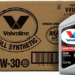 Valvoline Full Synthetic High Mileage with MaxLife Technology SAE 10W-30 Motor Oil 1 QT, Case of 6