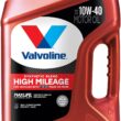Valvoline High Mileage with MaxLife Technology SAE 10W-40 Synthetic Blend Motor Oil 5 QT
