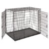 MidWest Homes For Pets XX-Large Double-Door Metal Wire Dog Crate, 54"