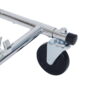 Better Homes & Gardens Folding Adjustable Garment Rack, Chrome color