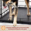 MidWest Homes For Pets Life Stages Folding Double Door Metal Dog Crate