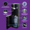Great Value Bottom Loading Hot/Cold/Room Temp. Water Dispenser, Black Water Cooler Great Value Bottom Loading Hot/Cold/Room Temp. Water Dispenser, Black Water Cooler