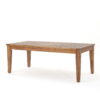 Noble House Sewell Acacia Wood Outdoor Coffee Table, Teak