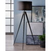 Teamson Home Romanza 60.23" Postmodern Tripod Floor Lamp with Drum Shade, Matte Black Teamson Home Romanza 60.23" Postmodern Tripod Floor Lamp with Drum Shade, Matte Black