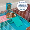 MidWest Homes For Pets Guinea Habitat Plus with 8 sq. ft. Living Area, Ramp and Divider MidWest Homes For Pets Guinea Habitat Plus with 8 sq. ft. Living Area, Ramp and Divider