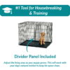 MidWest Homes For Pets Double Door iCrate Metal Dog Crate, 42" MidWest Homes For Pets Double Door iCrate Metal Dog Crate, 42"