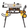 DEWALT DWE7491RS 15 Amp Corded 10 in. Job Site Table Saw with Rolling Stand DEWALT DWE7491RS 15 Amp Corded 10 in. Job Site Table Saw with Rolling Stand