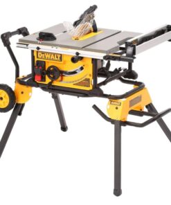 DEWALT DWE7491RS 15 Amp Corded 10 in. Job Site Table Saw with Rolling Stand