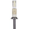 DecMode 31" 2 Light Orb Silver Table Lamp with White Glass Shade DecMode 31" 2 Light Orb Silver Table Lamp with White Glass Shade