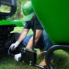 John Deere LPBS36JD 175 lb. 3.5 cu. ft. Tow-Behind Broadcast Spreader