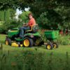 John Deere LPBS36JD 175 lb. 3.5 cu. ft. Tow-Behind Broadcast Spreader