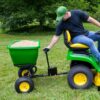 John Deere LPBS36JD 175 lb. 3.5 cu. ft. Tow-Behind Broadcast Spreader