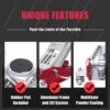 Big Red AT830003XLR 3-Ton Low-Profile Aluminum Floor Jack with Dual Piston Speedy Lift
