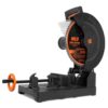 WEN CM1452 15 Amp 14 in. Premium Multi-Material Cut-Off Chop Saw with Carbide-Tipped Metal-Cutting Saw Blade