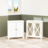 Ameriwood Home Branwen Double Door Accent Cabinet, White Ameriwood Home Branwen Double Door Accent Cabinet, White