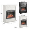 Ameriwood Home Lavina Electric Fireplace, Black