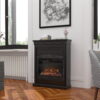 Ameriwood Home Lavina Electric Fireplace, Black